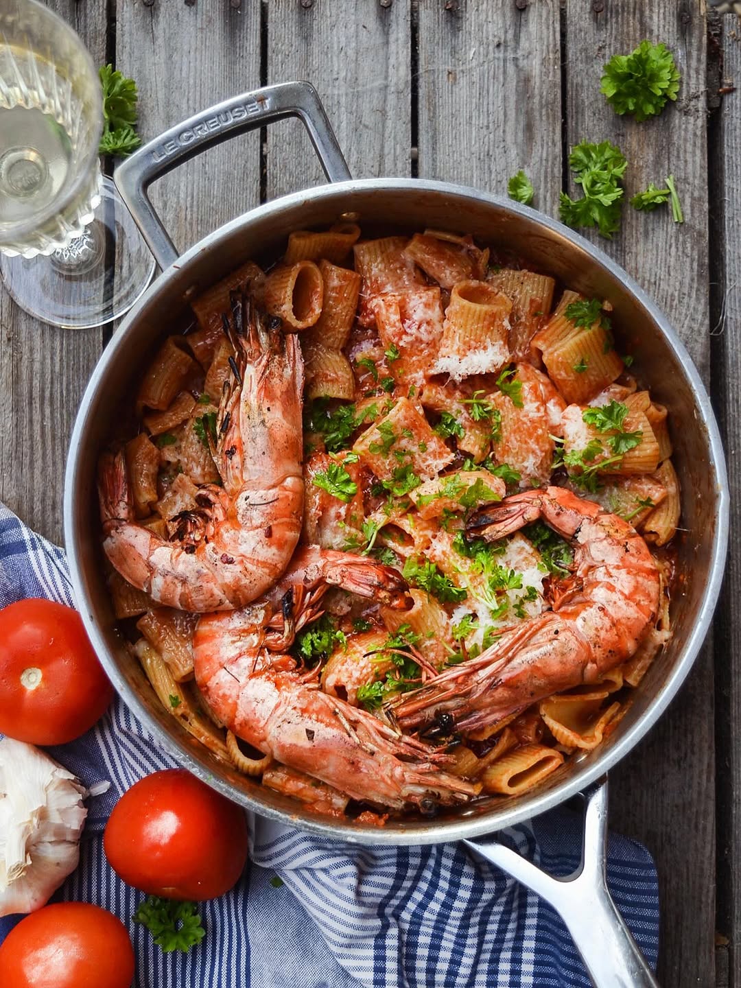 Dundergod pasta arrabiata