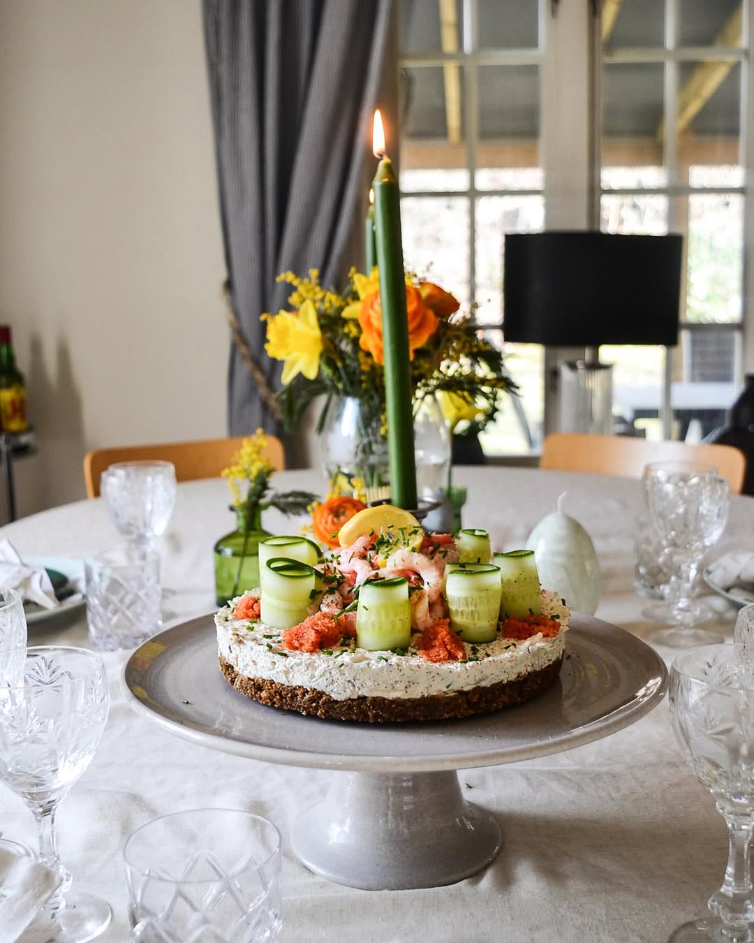 Räkcheesecake
