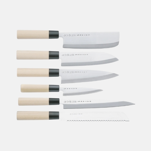 Knivset i balsabox 35x38 cm