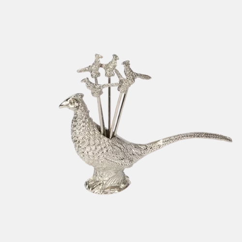 Fasan cocktailpinnar med hållare