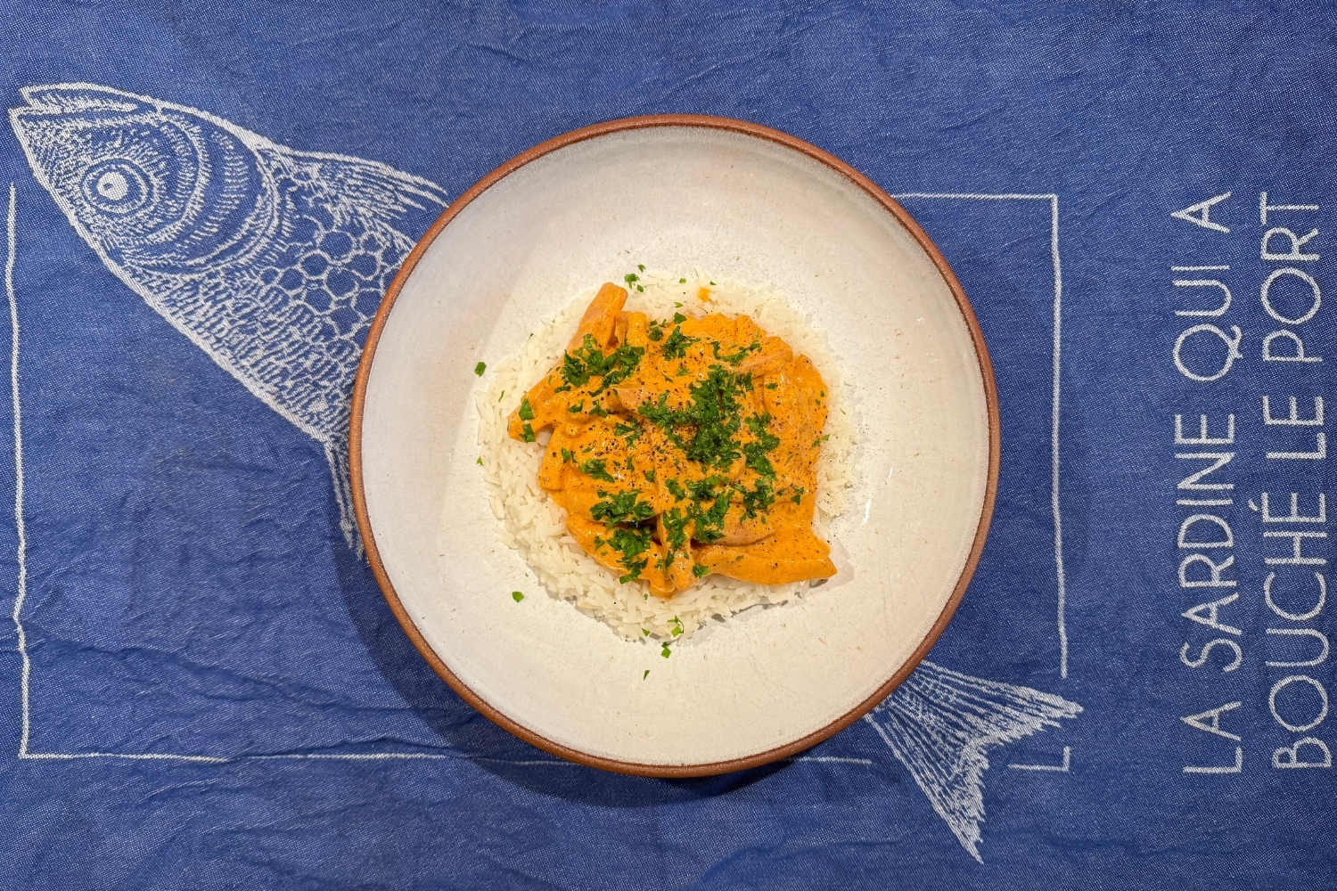 Korvstroganoff med ris Korvstroganoff med ris