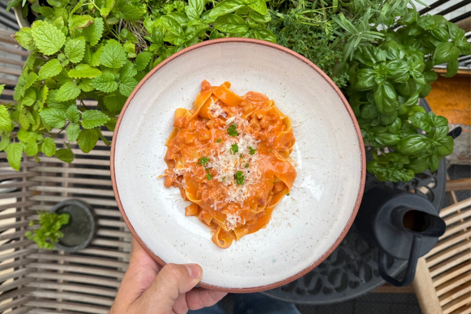 Pappardelle alla Fiesolana