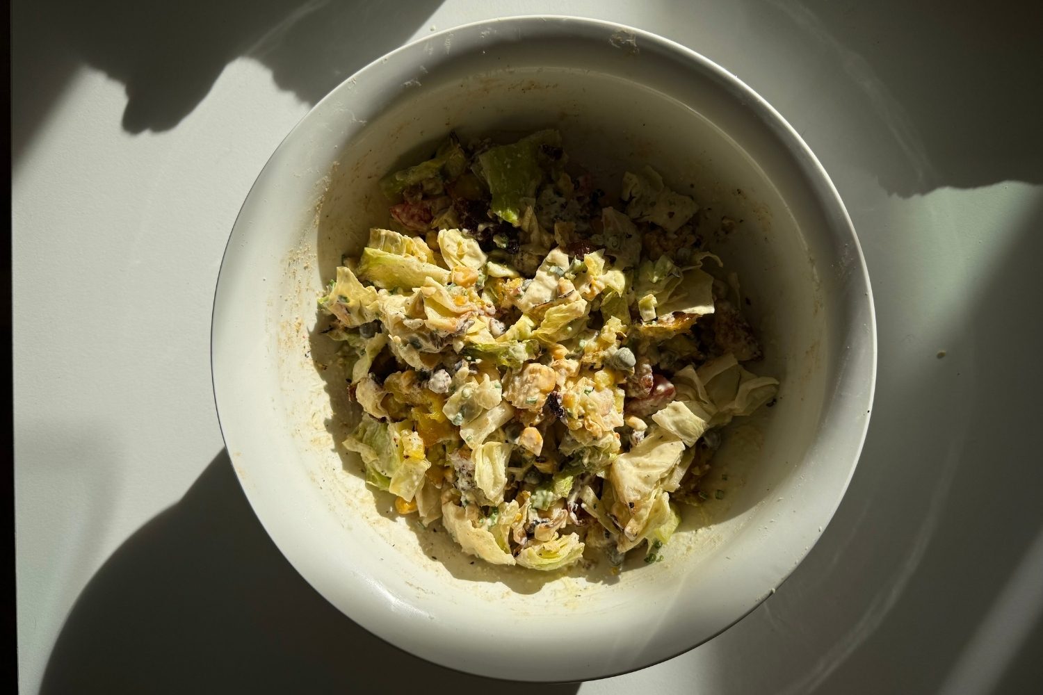 Smashad Potatissallad med Parmesankräm