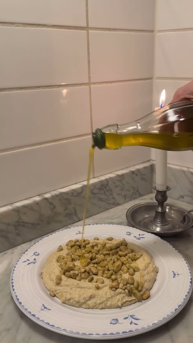 Böndipp med parmesan, sardiner och citron