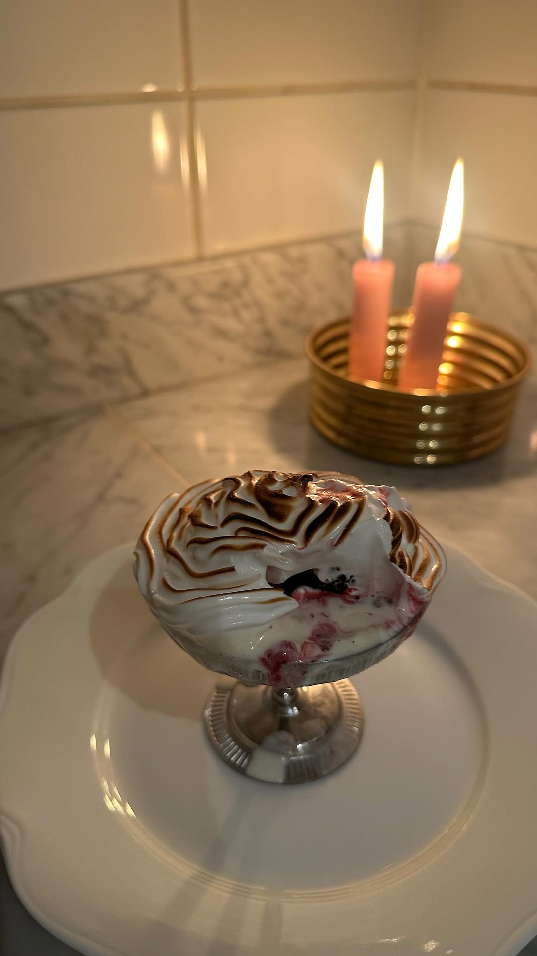 Coupe glace au four utan kaka