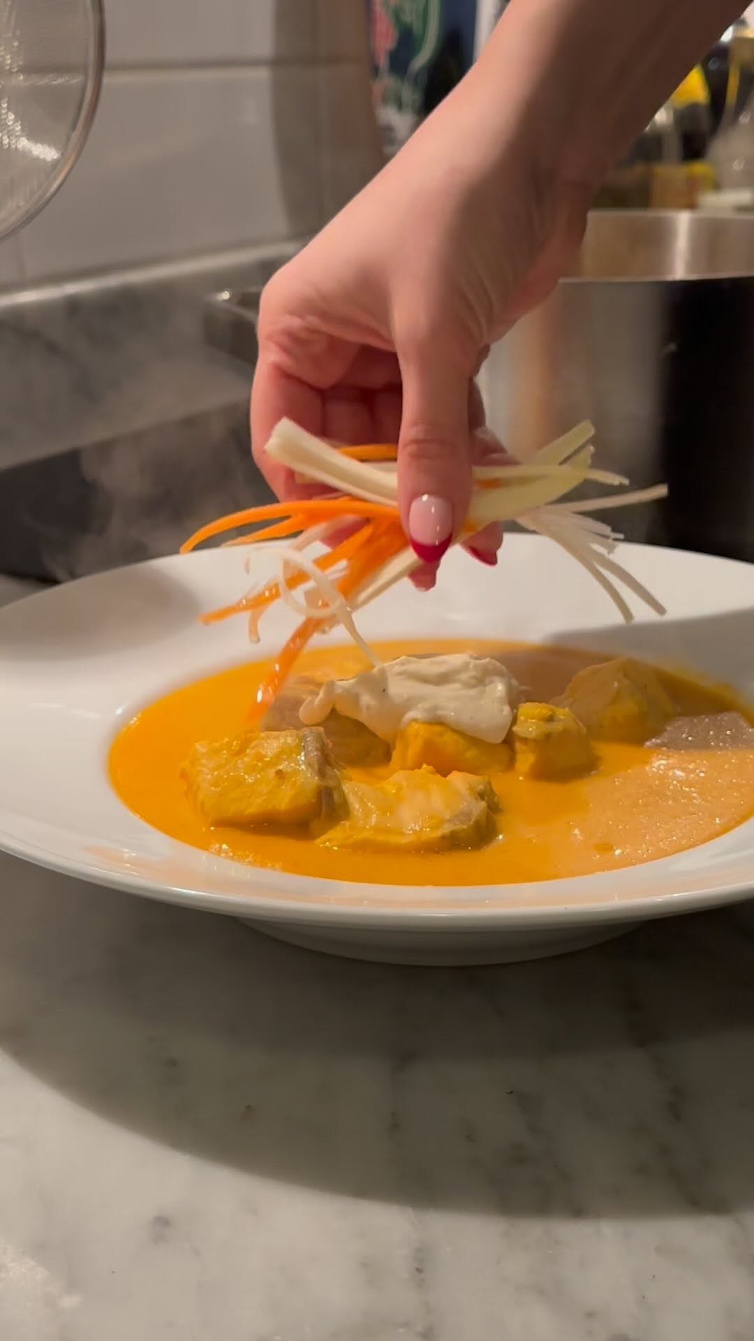 Fisksoppa med saffran