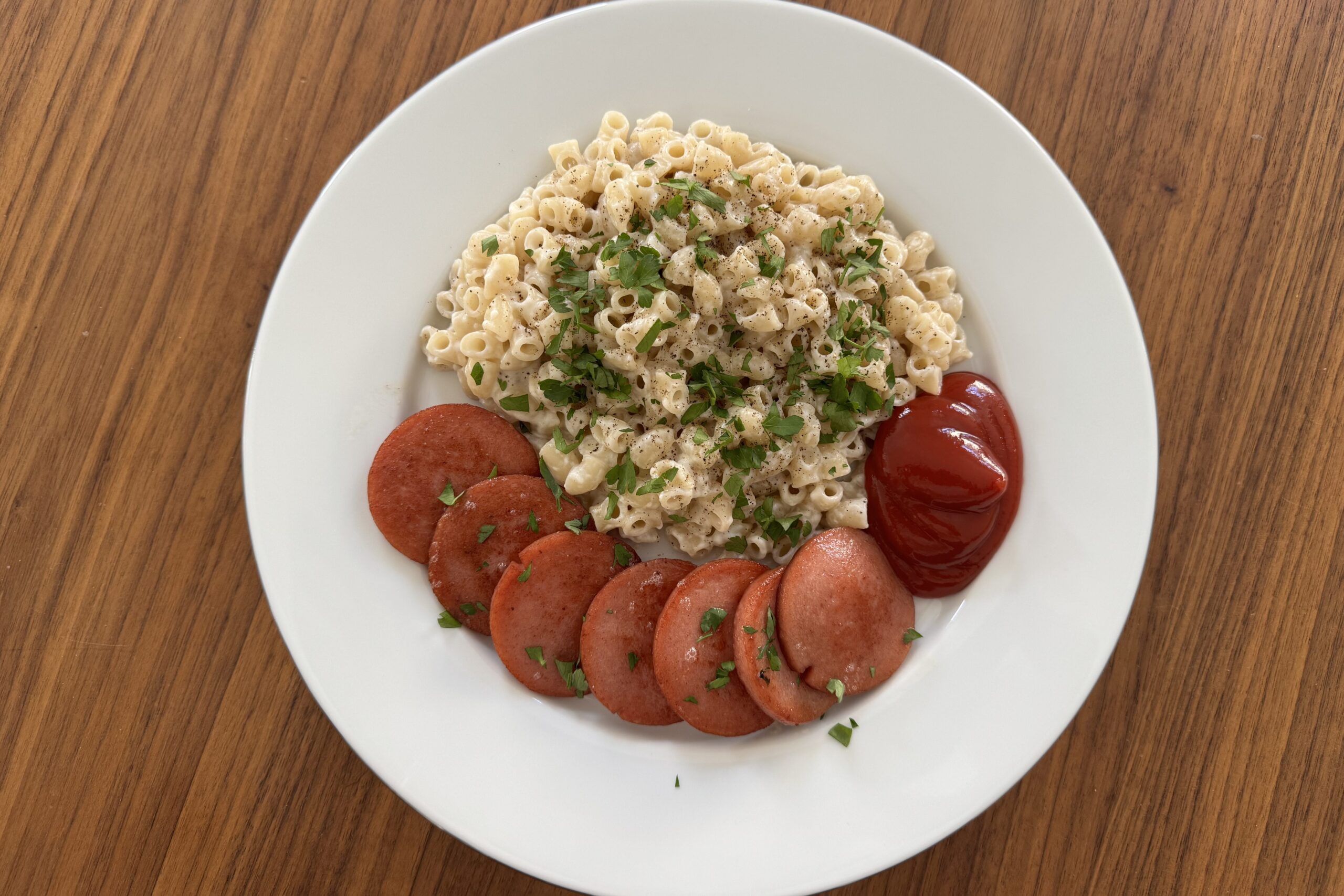 Inges enkla stuvade makaroner med parmesan Inges enkla stuvade makaroner med parmesan