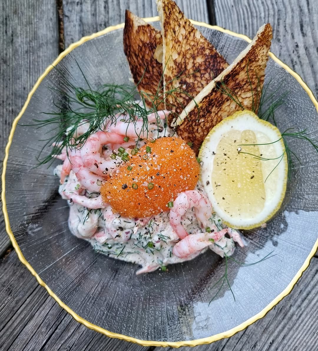 Magisk räkröra med dill, gräslök och västerbottensost