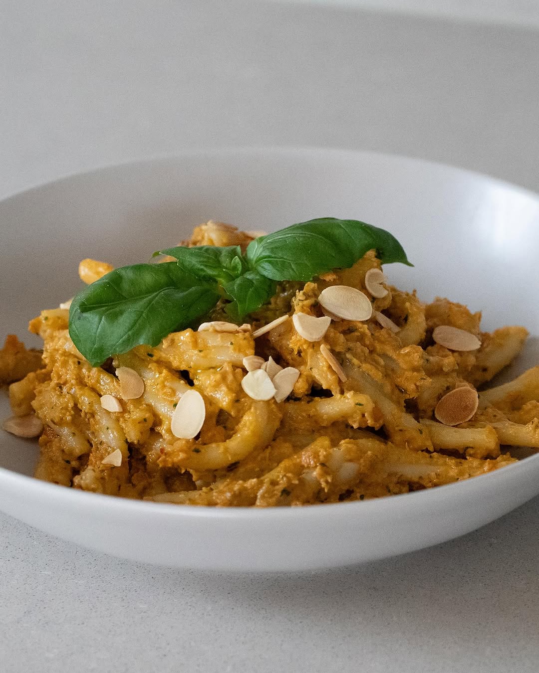 Pesto alla trapanese med pasta Pesto alla trapanese med pasta