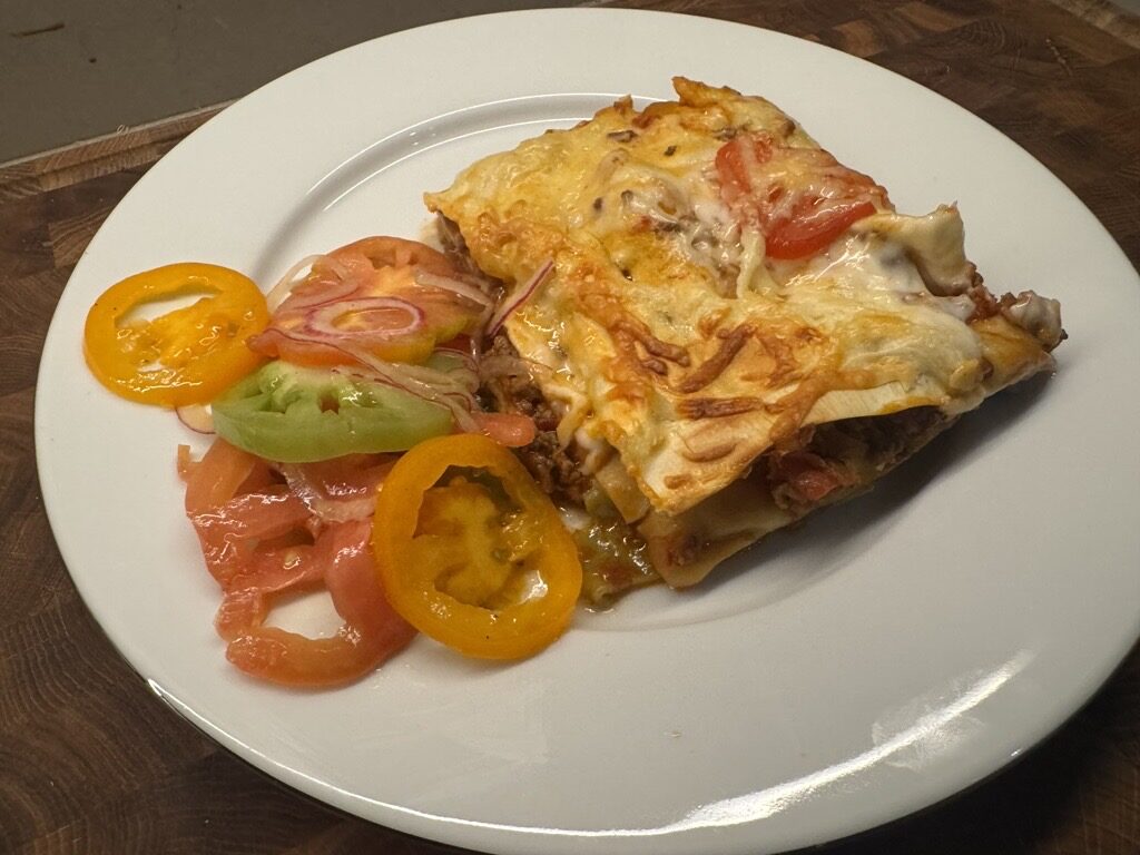 Inges enkla lasagne