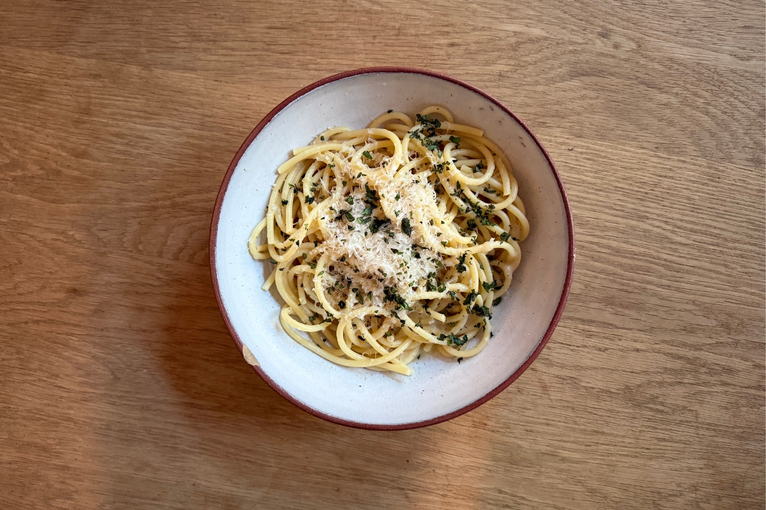 Pasta al Burro e Parmigiano Pasta al Burro e Parmigiano