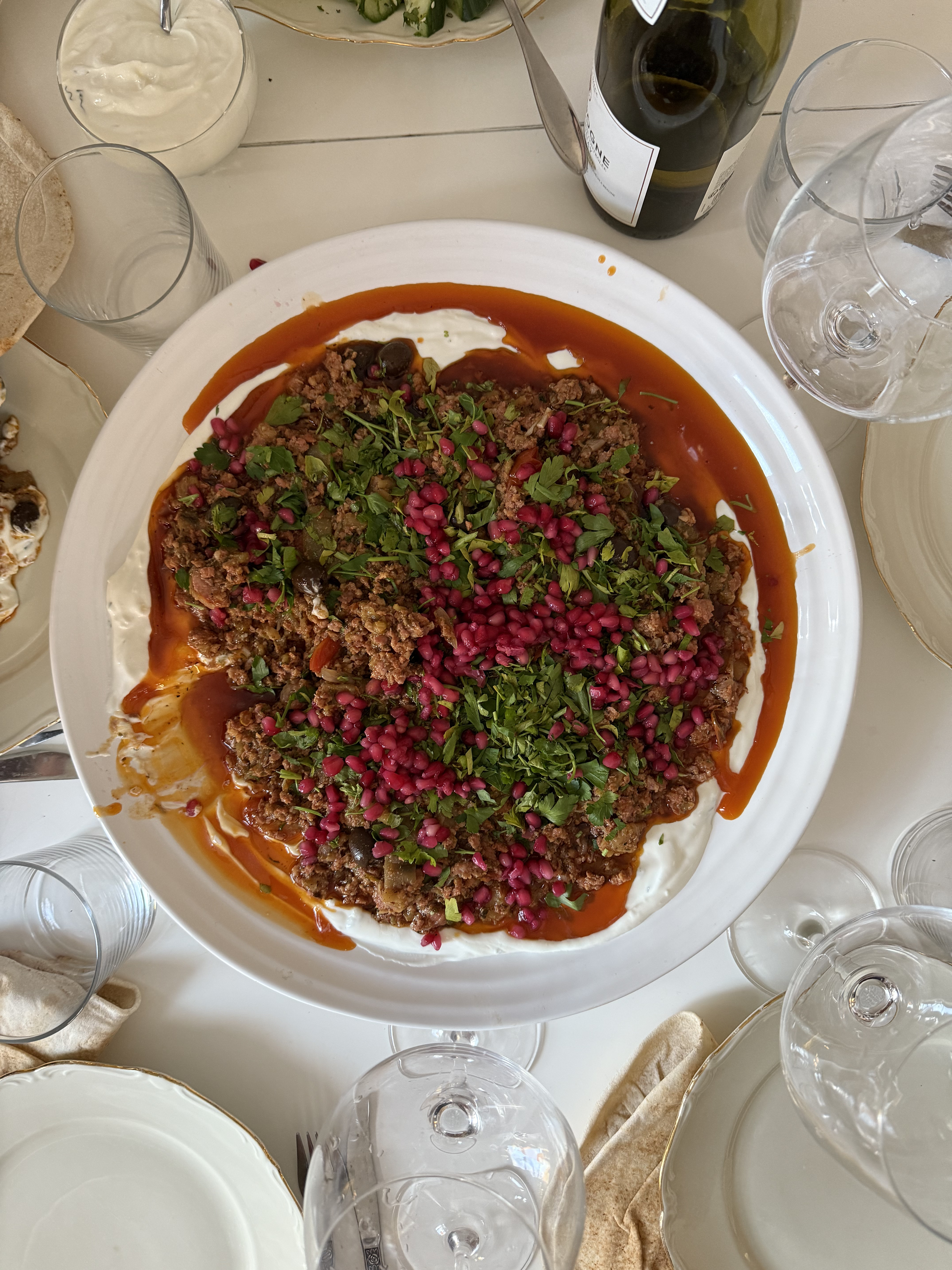 Merguez med labnehdipp