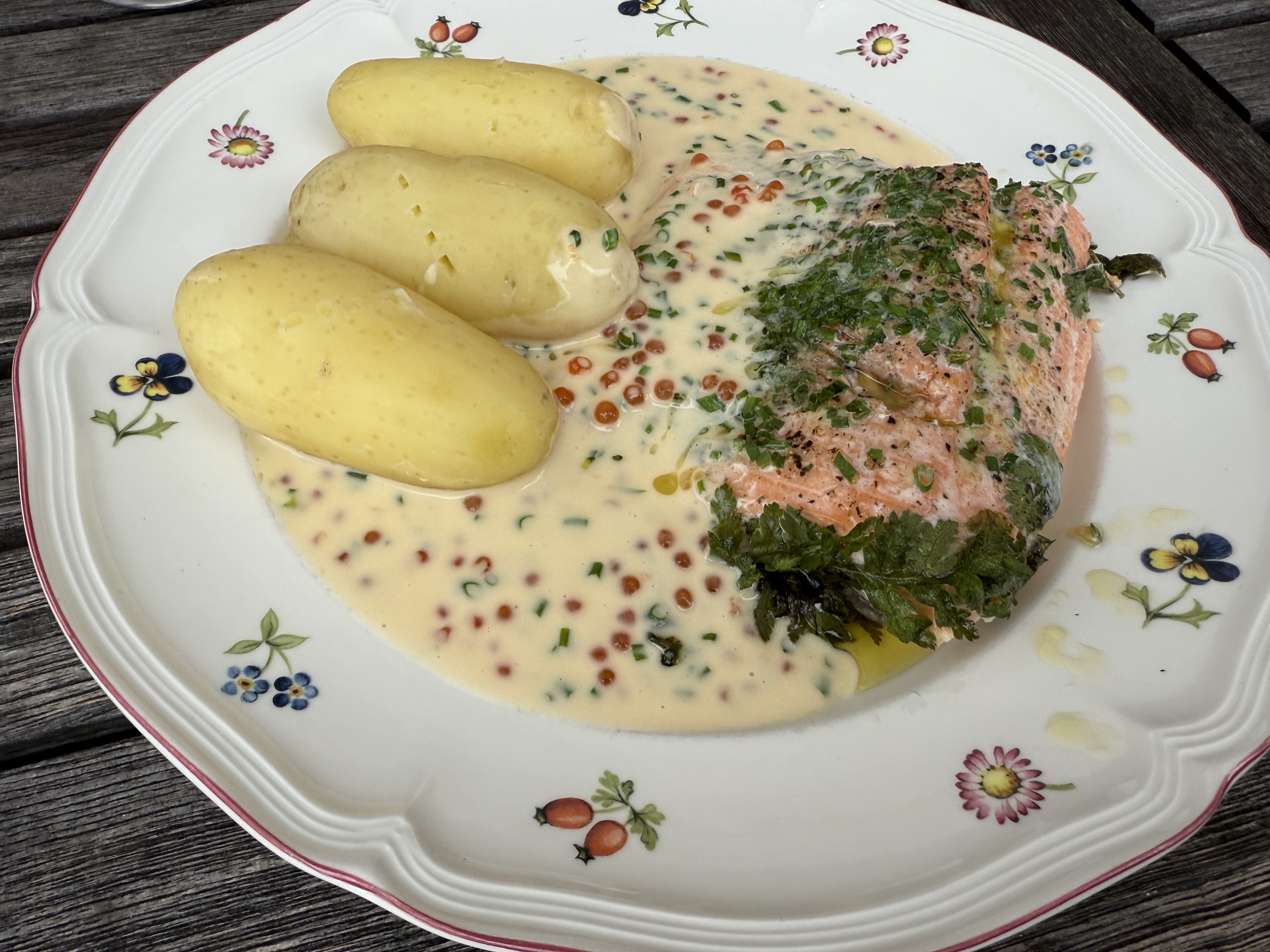 Röding med sandefjordssås