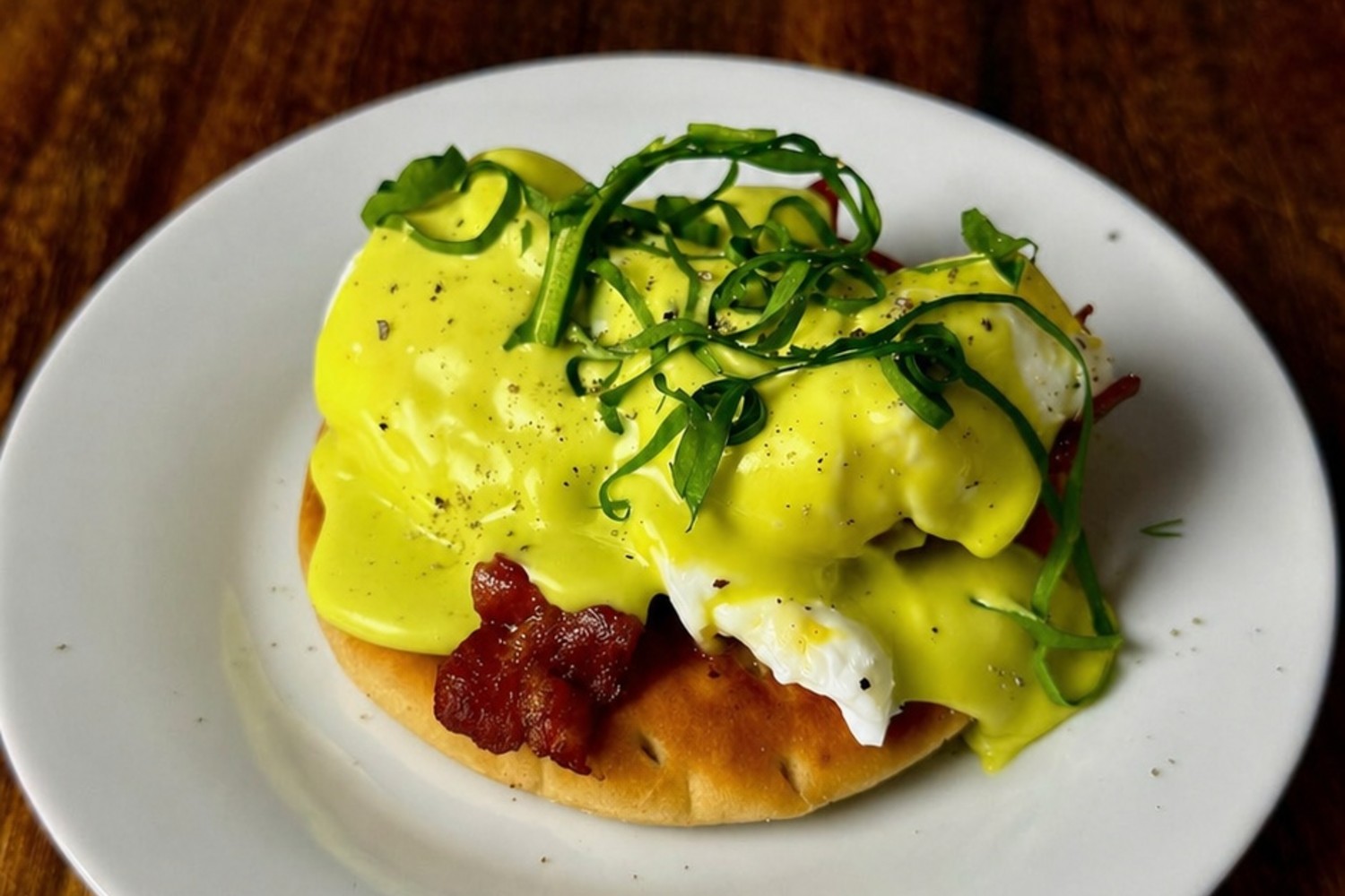 Eggs Benedict ramslök edition Eggs Benedict ramslök edition