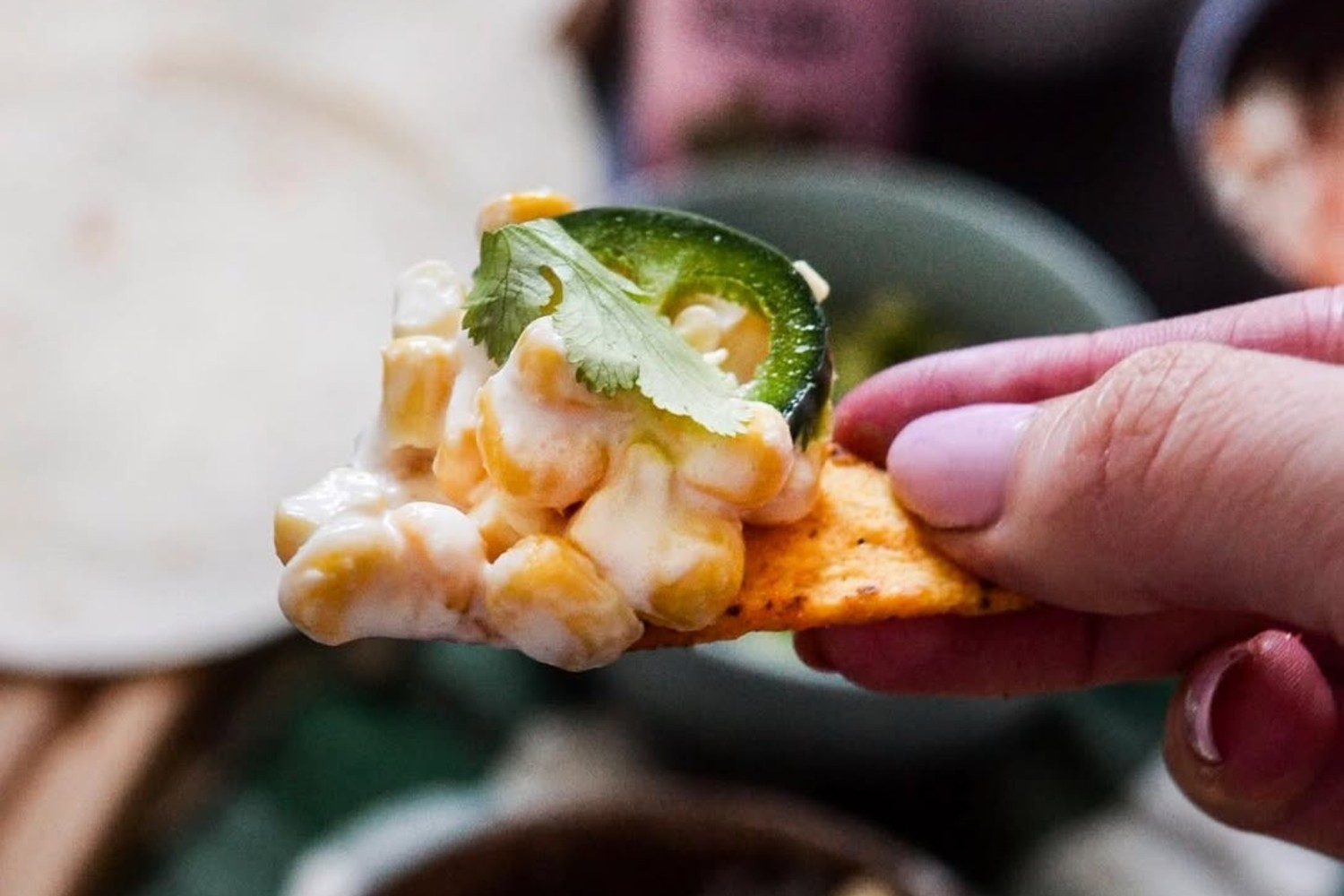 Krämig majs- och jalapenoröra till Taco Tuesday