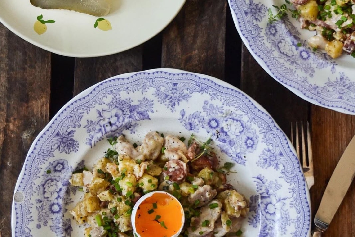 Krämig pyttipanna med chorizo och kyckling Krämig pyttipanna med chorizo och kyckling