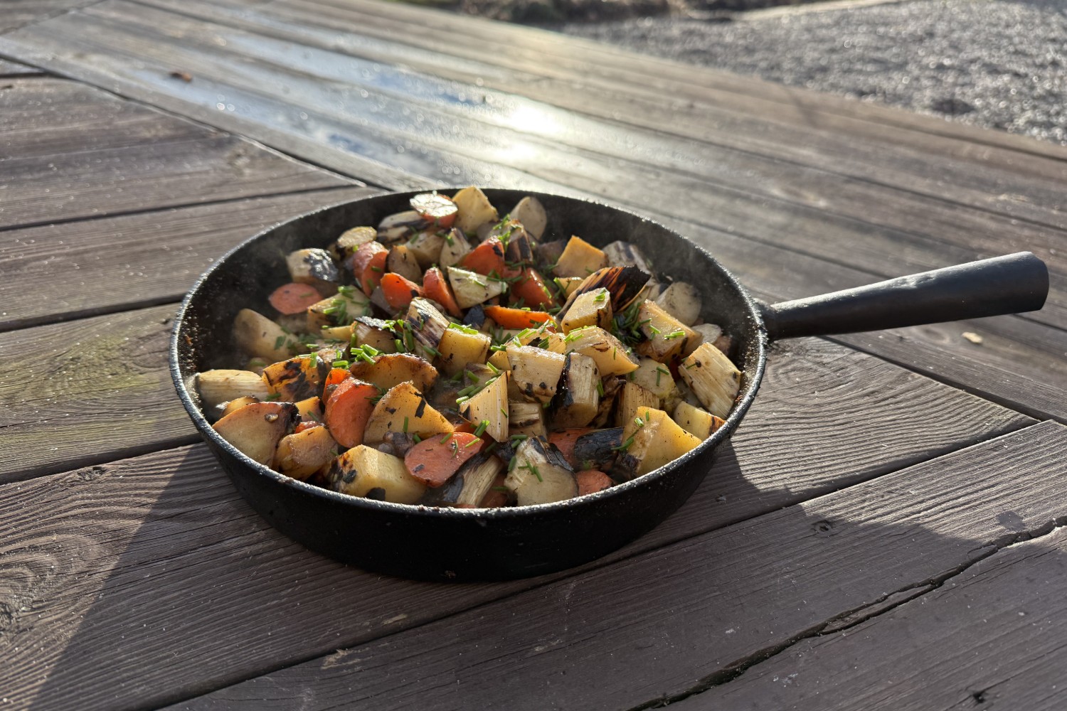 Grillade rotfrukter