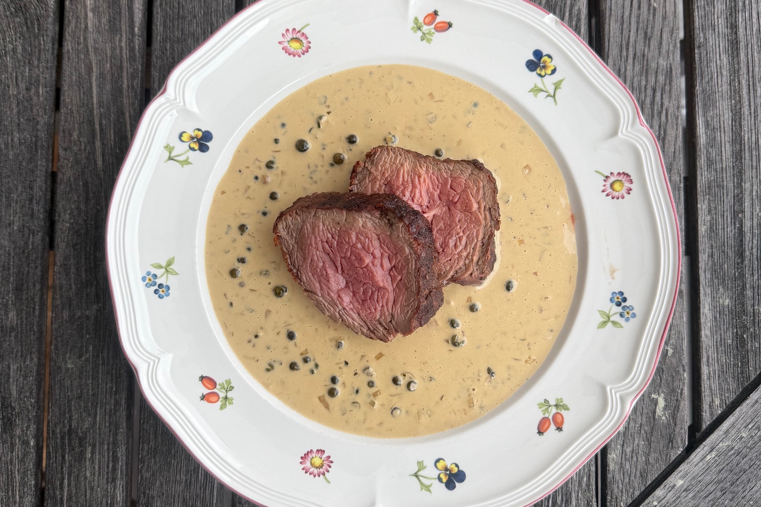 Grönpepparsås