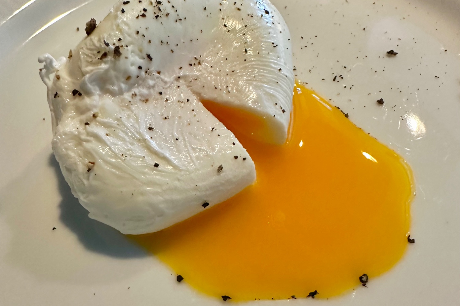 Pocherat ägg
