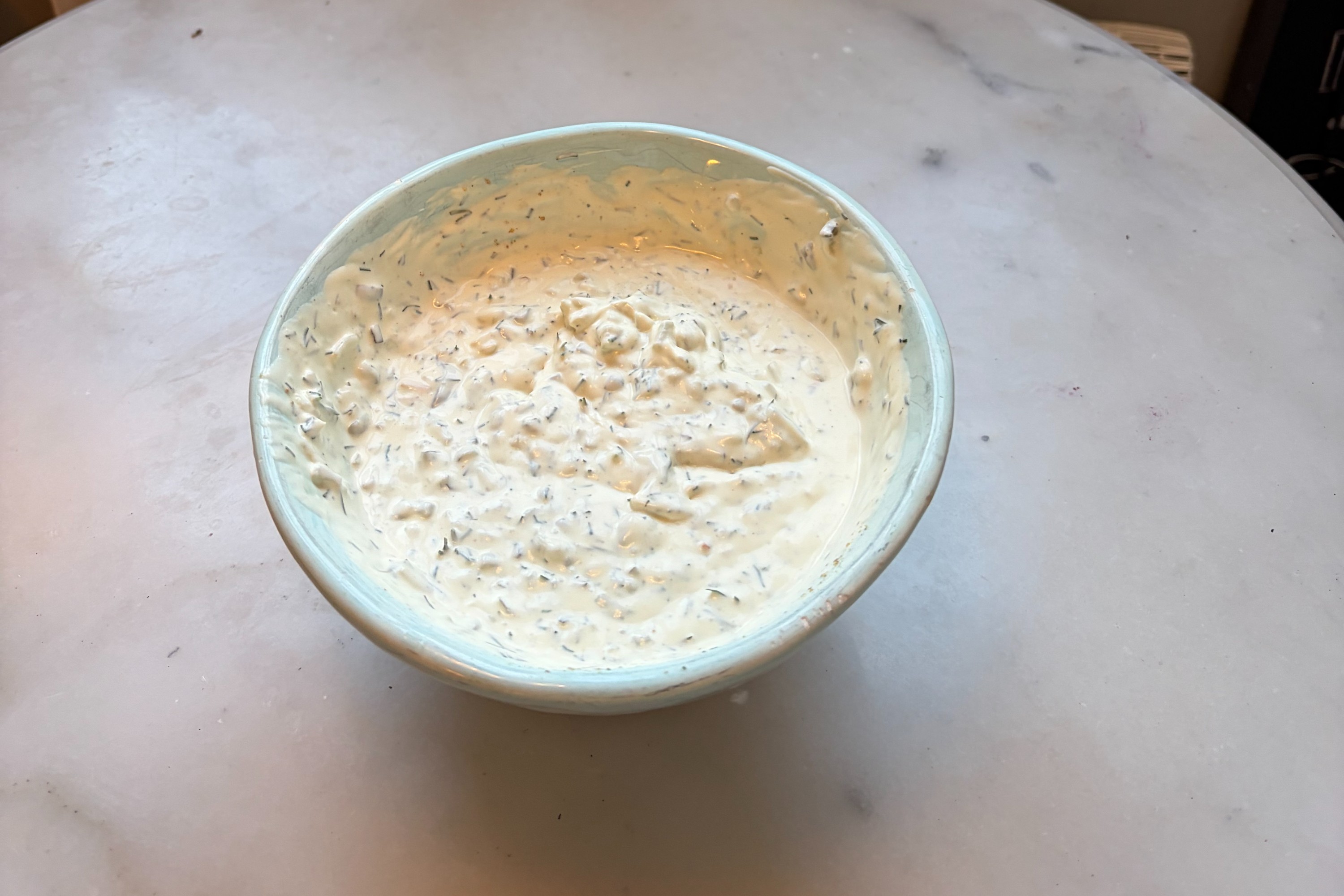 Remouladsås med dill Remouladsås med dill