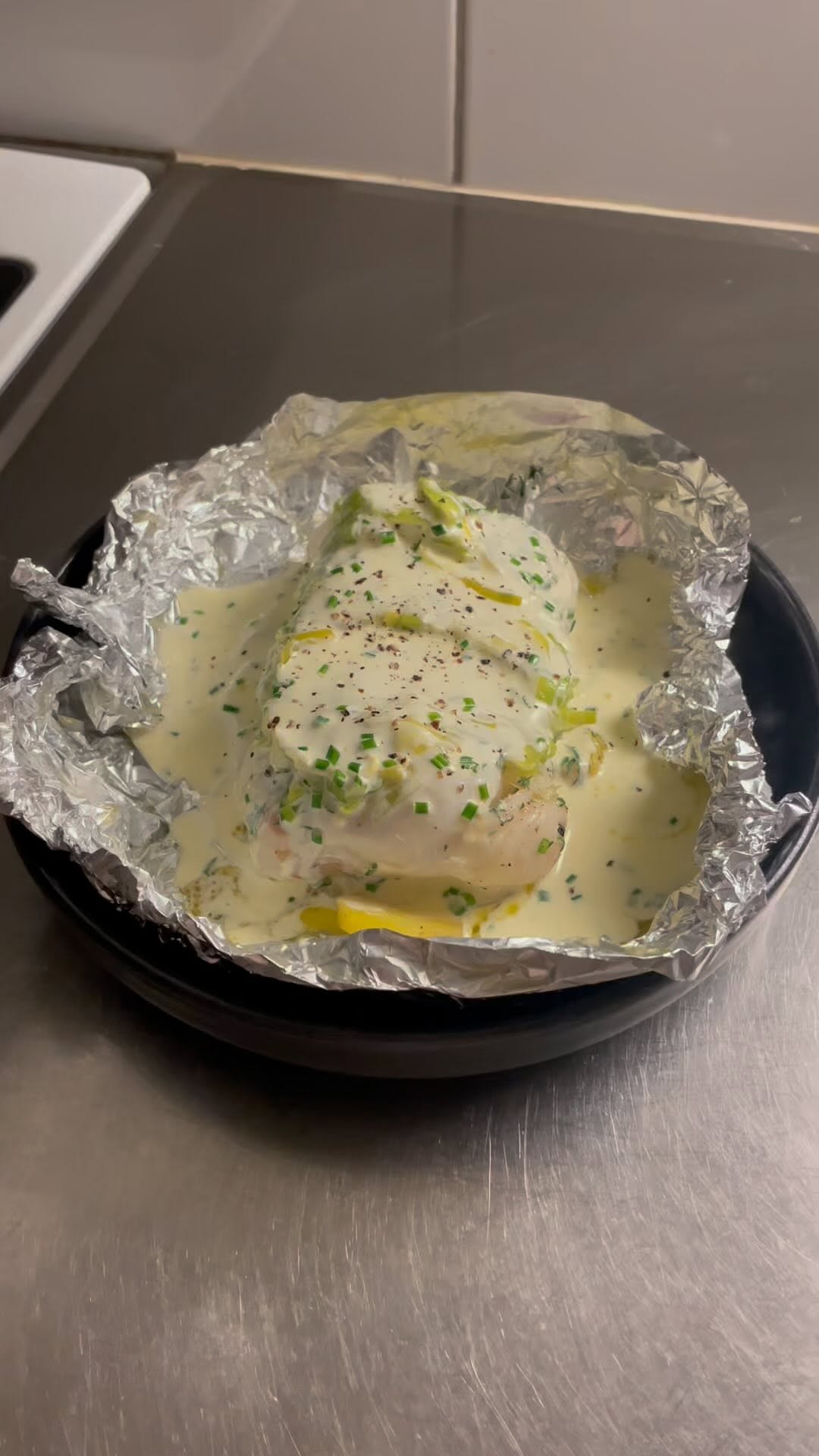 Torskpaket med Sandefjordsås